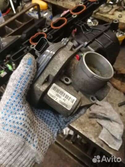 Заслонка дроссельная Ford Focus 2 2005-2011