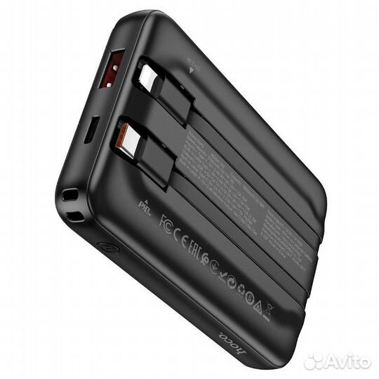 Power bank hoco J92 PD+QC3.0 20W 10000mAh (Black)