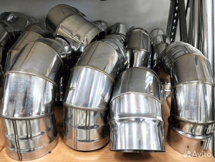 Труба для дымохода (моно и сэндвич)