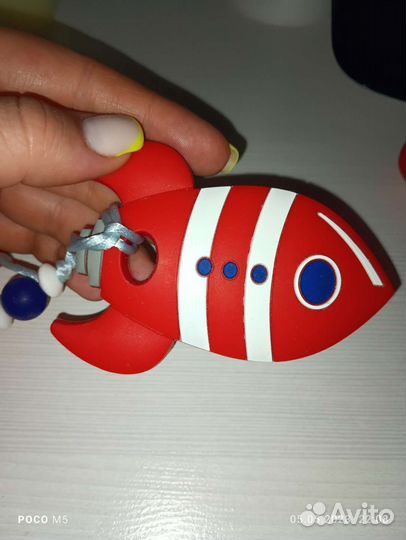 Держатель для пустышки с грызунком