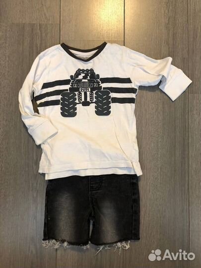 Детские вещи пакетом для мальчика 92 98 104
