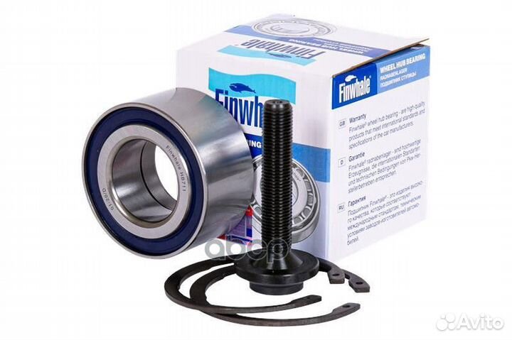 Подшипник ступ.audi 80/A4/A6/VW passat 86-05 пер