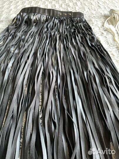 Пояс с бахромой