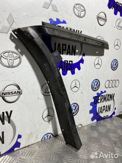 Направляющая заднего бампера R Passat B5 универсал