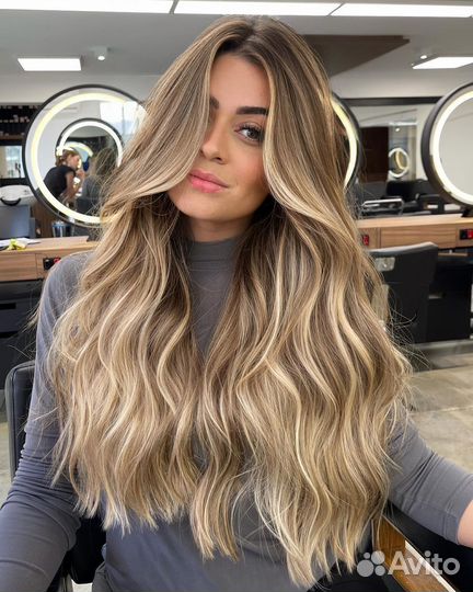 Нужны модели на сложное окрашивание волос