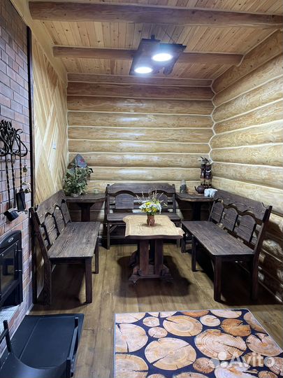 Русская баня на дровах за городом