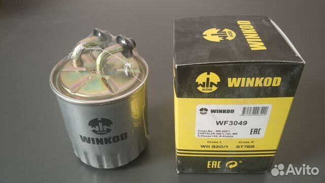 Фильтр масляный Mercedes Sprinter