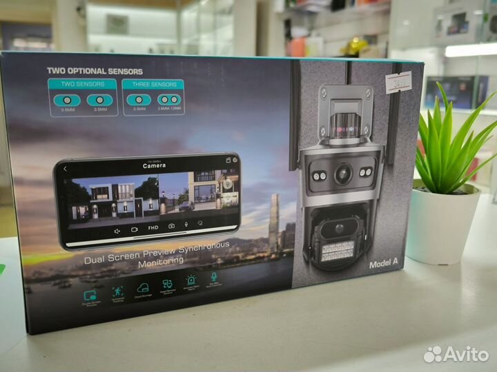 Камера видеонаблюдения уличная 360