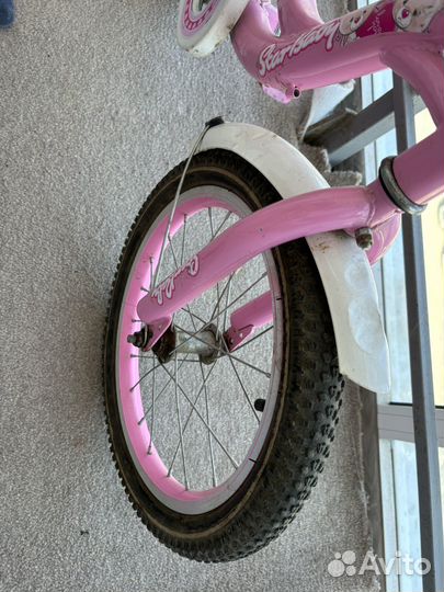 Велосипед для девочки 4-6 лет