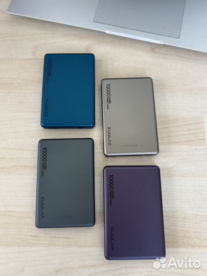 Повербанк 10000 mAh тонкий с быстрой зарядкой