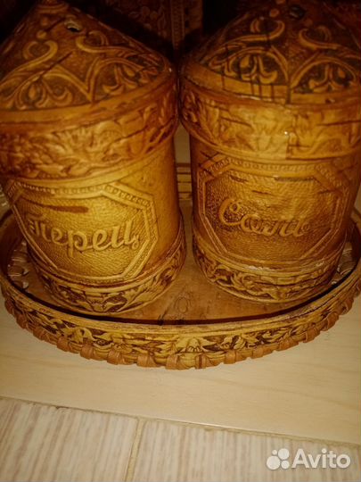 Столовые изделия ручной работы из бересты