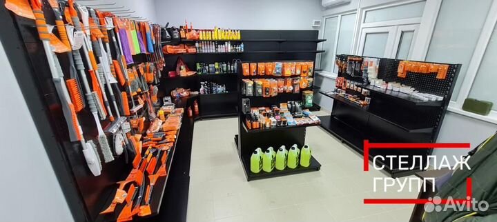 Торговые стеллажи новые для магазина