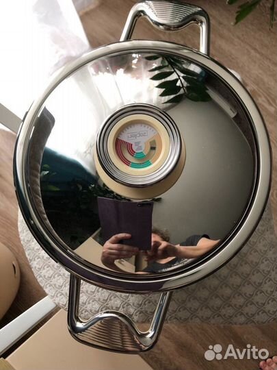 Zepter кастрюля 5,8 л,d 20 см, новая