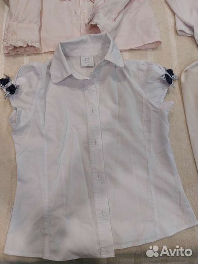 Вещи пакетом на девочку 128 школьные