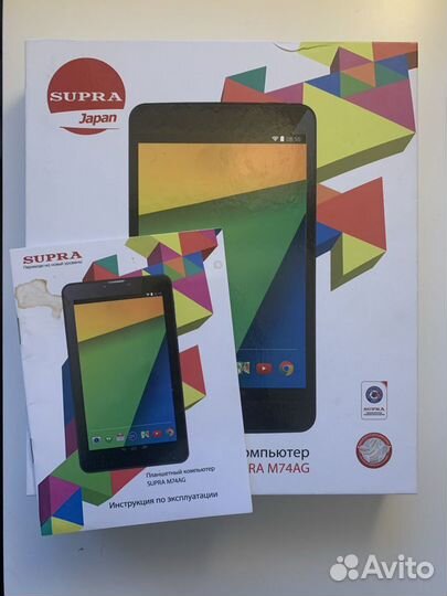 Планшет supra на запчасти