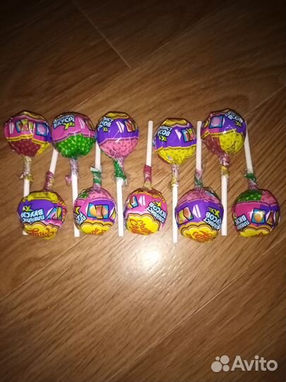 Чупа-чупсы 10шт