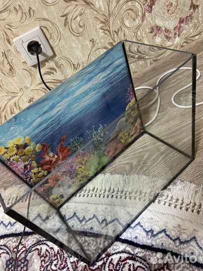 Продам аквариум 15л