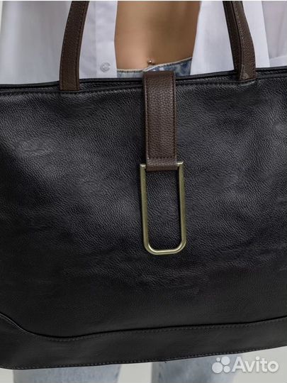 Сумка шоппер большая на плечо