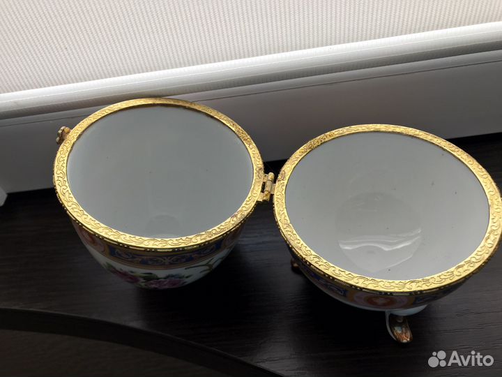 Пасхальное Яйцо под фаберже шкатулка