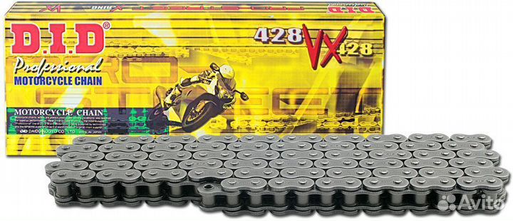 Цепь DID 428VX-134L X-Ring для Stels Flex 250