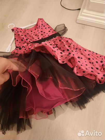 Платье для девочки в стиле стиляги116- 122