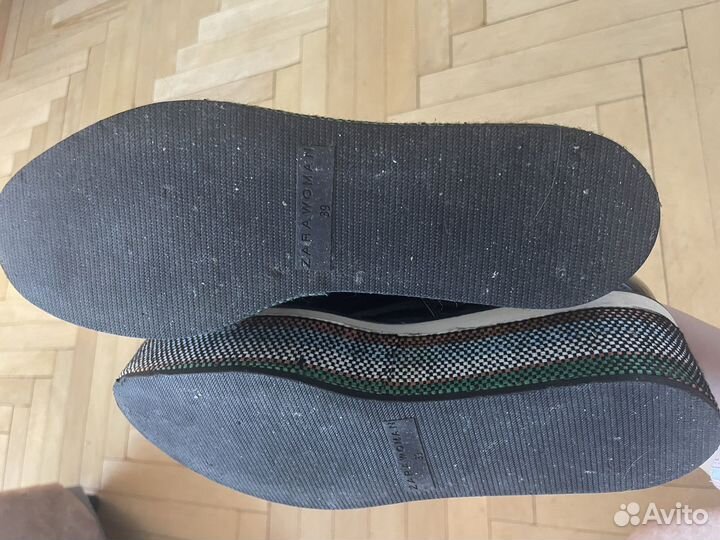 Туфли zara 39 черные
