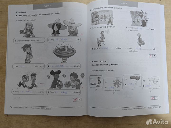 Starlight Test Booklet 3класс