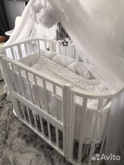 Кроватка mommy lux