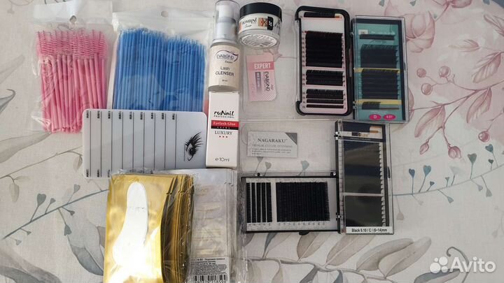 Все для наращивания ресниц набор