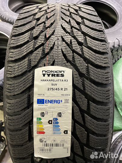 Nokian Tyres Hakkapeliitta R3 SUV 275/45 R21 110T