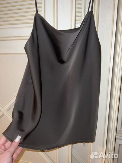 Шелковый топ 100%