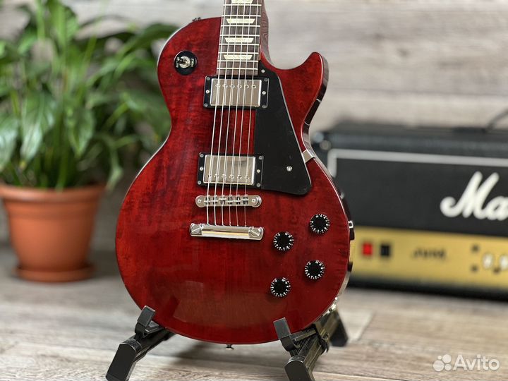 2007 Gibson Les Paul Studio Premium Plus Wine Red