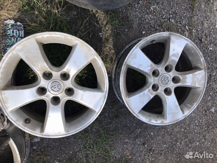 Литые диски r16 5x114 Toyota
