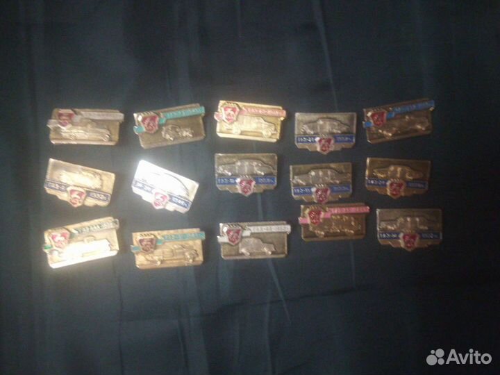 Значки газ, коллекционные