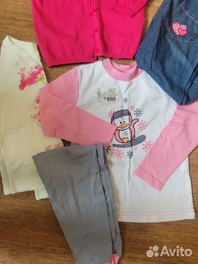 Вещи пакетом новые 104-110