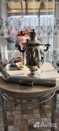 Самовар угольный новый