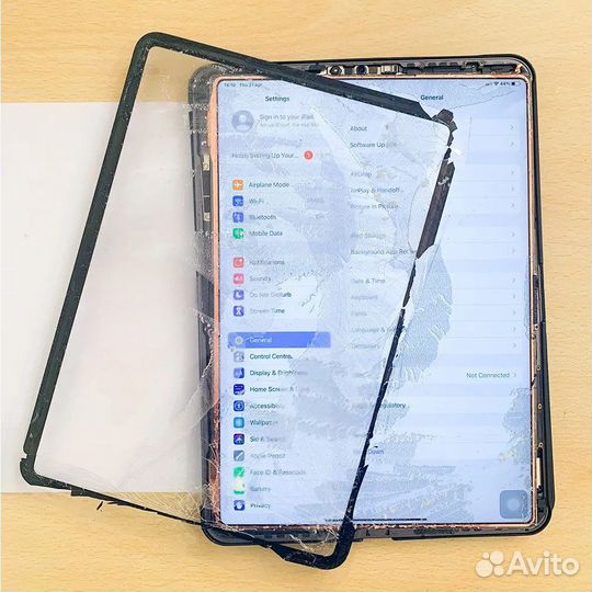 Замена стекла iPad
