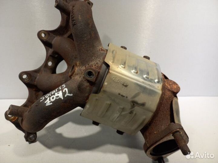 Катализатор (выпускной коллектор) Hyundai Solaris