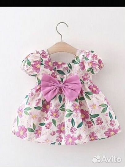 Платье для девочки 74 размер новое