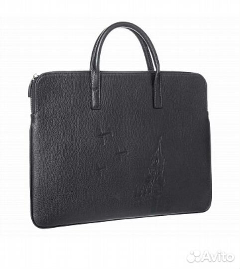 Портфель сумка телячья кожа Gourji (новый)