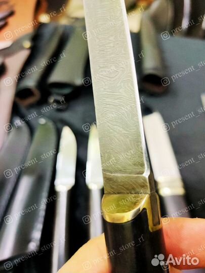 Бичак малый. Карачаевский нож. Дамаск