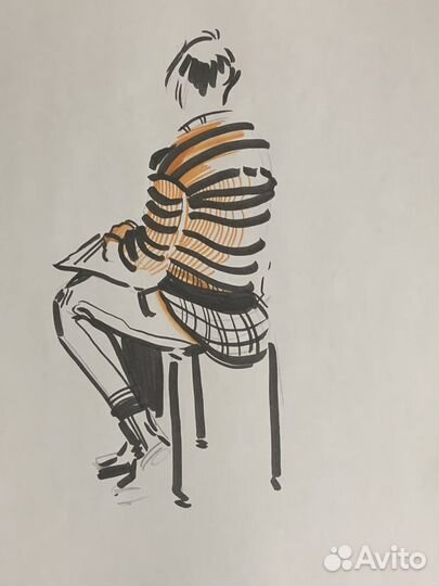 Репетитор по рисованию, fashion иллюстрации