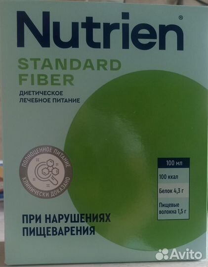 Детская смесь Nutrien(Нутриен) standard fiber