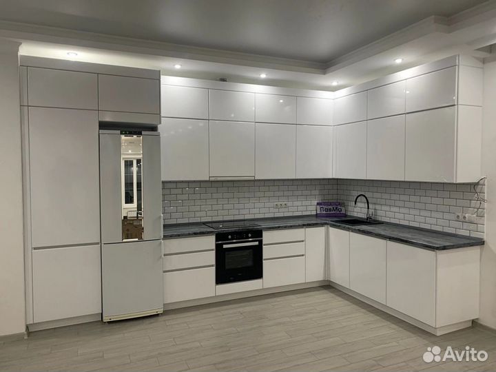 Кухонный гарнитур в стиле икеа