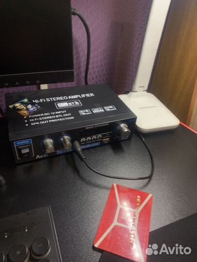 Колонка s90d с усилителем