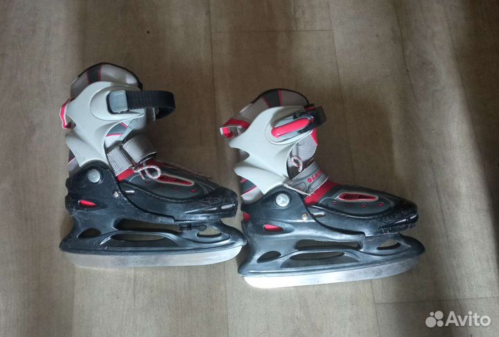Коньки раздвижные р 30-33