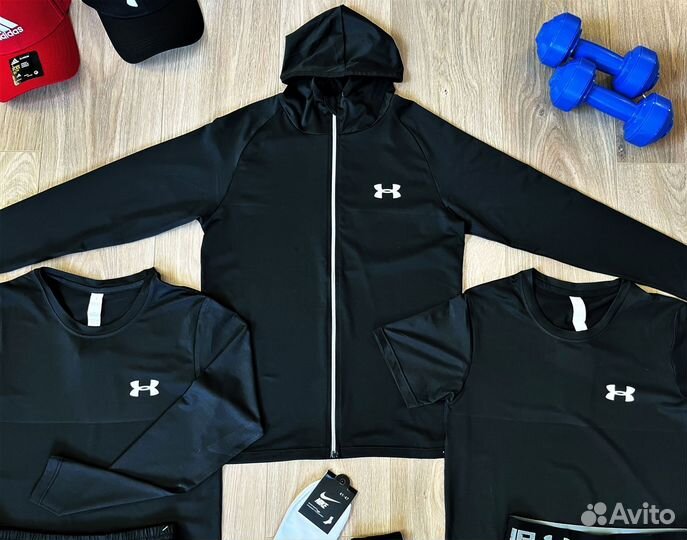 Рашгард Under Armour Black - 5/1, 2/318