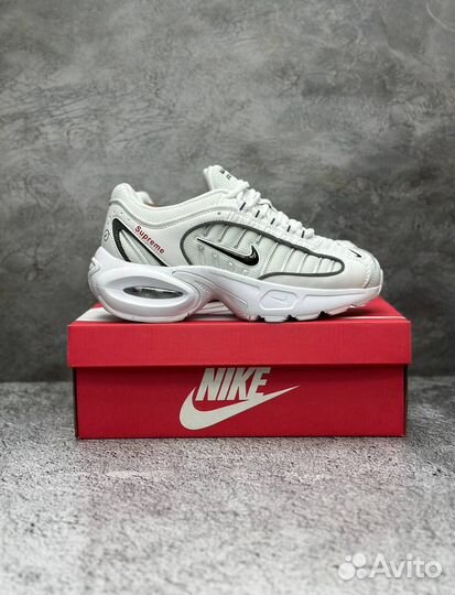 Кроссовки Supreme x Air Max Tailwind 4 White