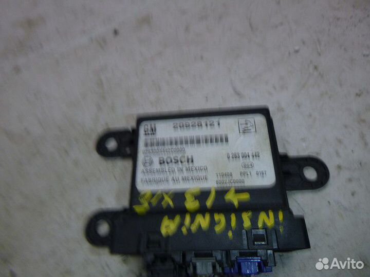 Блок управления парктроником opel insignia 2008