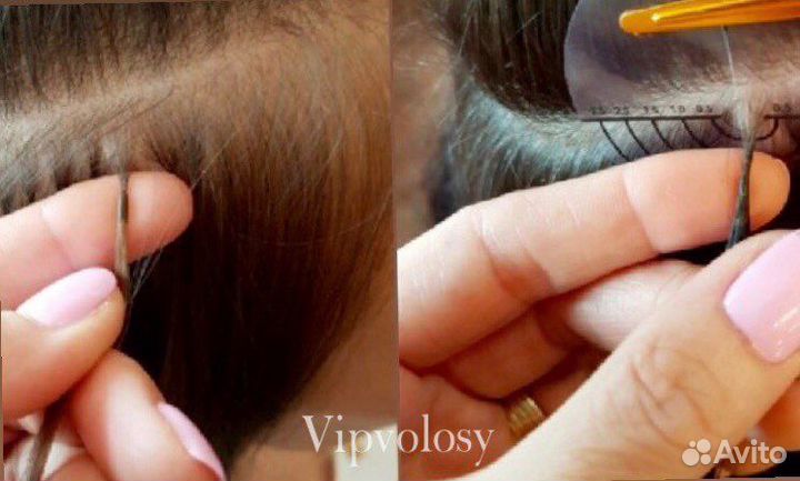 Наращивание волос горячее /ленточное